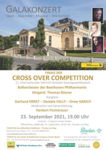 GALAKONZERT - Oper – Operette – Musical – Wienerlied @ Congress Center Baden | Baden | Niederösterreich | Österreich